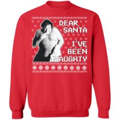 Chris Farley dear santa i’ve been naughty Christmas sweater $19.95 redirect11262021231123 7