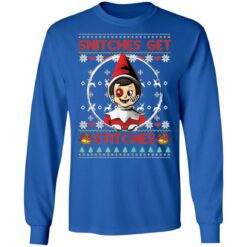 Snitches get stitches Ugly Christmas sweater $19.95