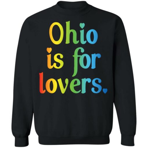 Ohio is for lovers rainbow shirt $19.95
