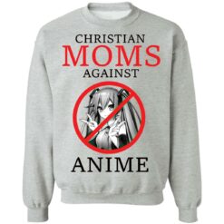 Christian moms against anime shirt $19.95