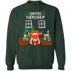 Santas Twerkshop Ugly Christmas Sweater $19.95