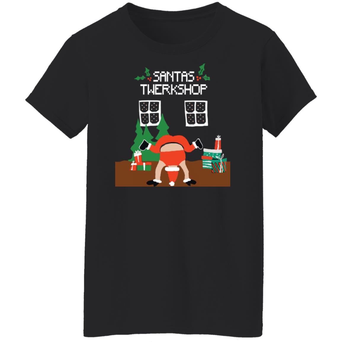Santa's deals twerkshop sweater