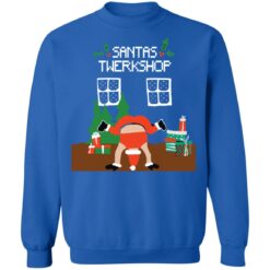 Santas Twerkshop Ugly Christmas Sweater $19.95