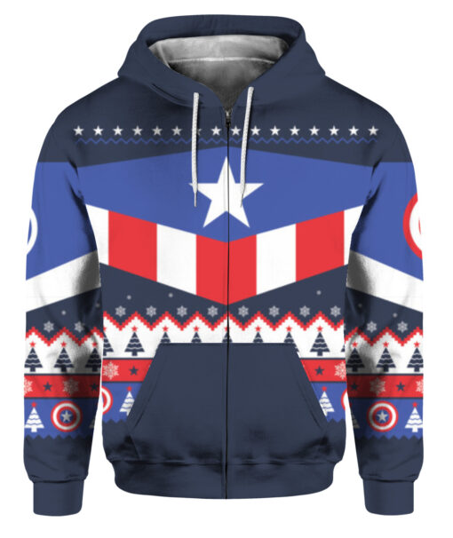 Captain America Christmas sweater $29.95 s29een05mgbaesg2sg86j8b1e APZH colorful front