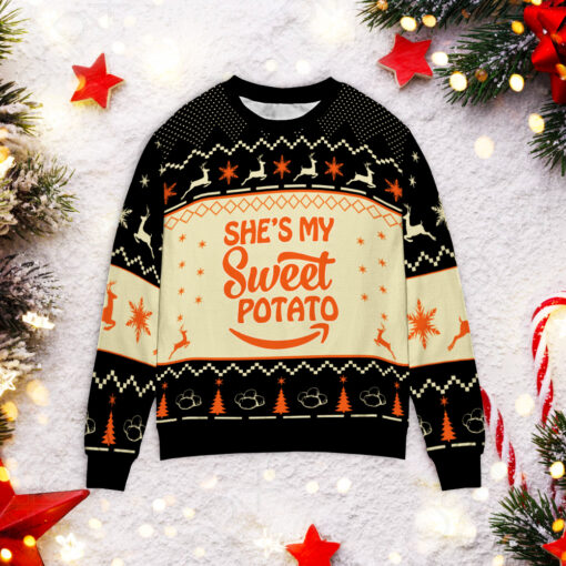 She's my sweet potato Christmas sweater $39.95