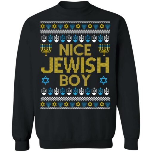 Nice Jewish boy Christmas sweater $19.95