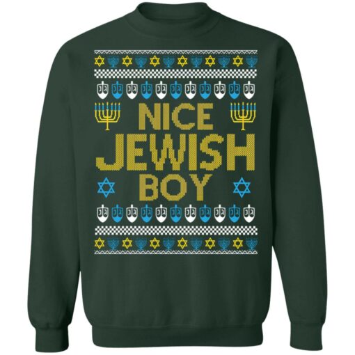 Nice Jewish boy Christmas sweater $19.95