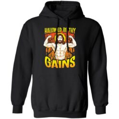 Strong muscle Jesus Hallowed be thy gains shirt $19.95 redirect12032021011232 2