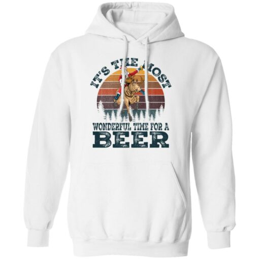 Santa Claus it's the most wonderful time for a beer shirt $19.95