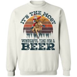 Santa Claus it's the most wonderful time for a beer shirt $19.95