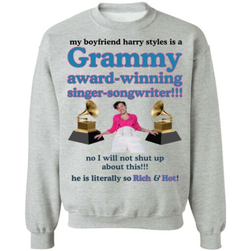 My boyfriend harry styles is a Grammy award winning singer songwriter shirt $19.95 redirect12052021231208 4