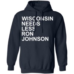 Wisconsin needs less Ron Johnson shirt $19.95 redirect12062021051231 3