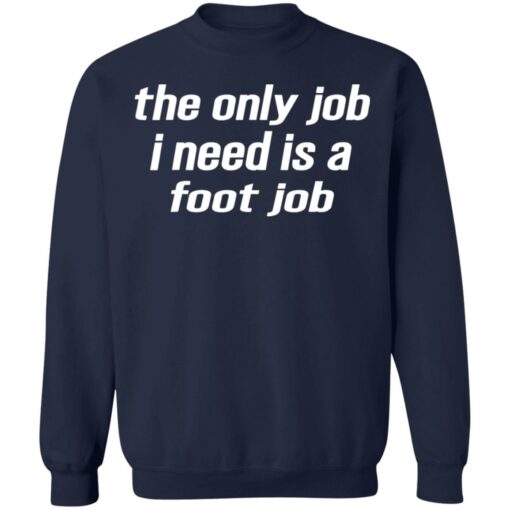 The only job i need is a foot job shirt $19.95 redirect12062021051242 3
