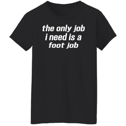 The only job i need is a foot job shirt $19.95 redirect12062021051242 6