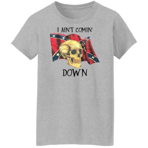 Skull i ain’t comin down shirt $19.95