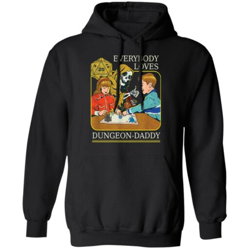 RPG D20 Dice everybody loves Dungeon Daddy shirt $19.95 redirect12072021041207