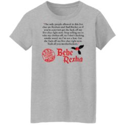 The only people allowed in this live chat are Rexhars shirt $19.95 redirect12072021061234 3