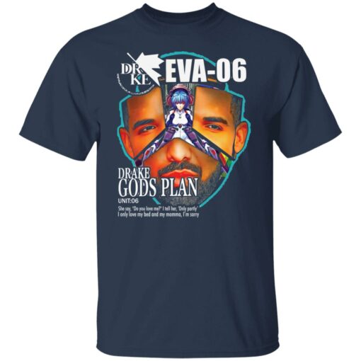 Gods plan Eva-06 Drake Evangelion shirt $19.95 redirect12072021211227 7