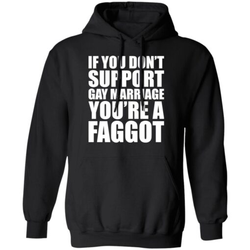 If you don't support gay marriage you're a faggot shirt $19.95 redirect12072021221223 2