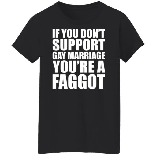If you don't support gay marriage you're a faggot shirt $19.95 redirect12072021221223 8