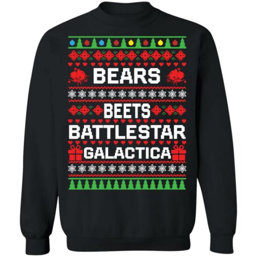 Bears beets battlestar galactica Christmas sweater $19.95 redirect12072021221226 6