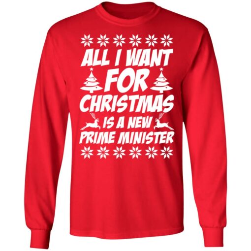 All I want for Christmas is a new prime minister Christmas sweater $19.95 redirect12082021001235 1