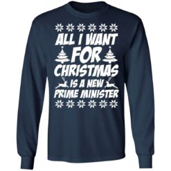 All I want for Christmas is a new prime minister Christmas sweater $19.95