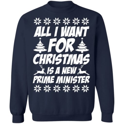 All I want for Christmas is a new prime minister Christmas sweater $19.95 redirect12082021001235 6