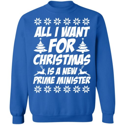 All I want for Christmas is a new prime minister Christmas sweater $19.95 redirect12082021001235 8