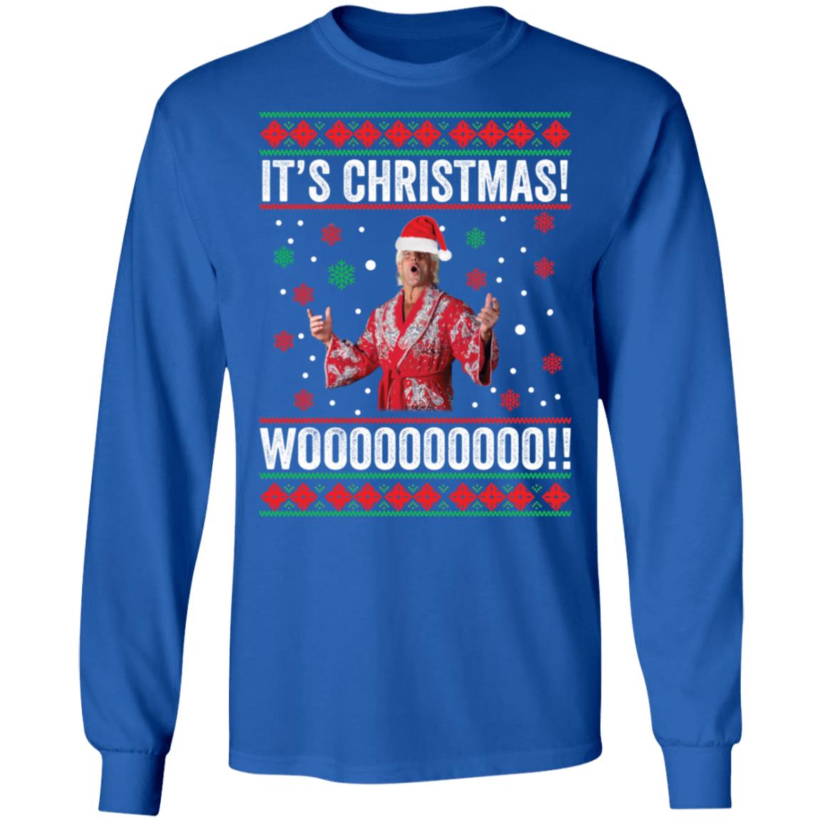 Ric flair christmas sweater footlocker discount