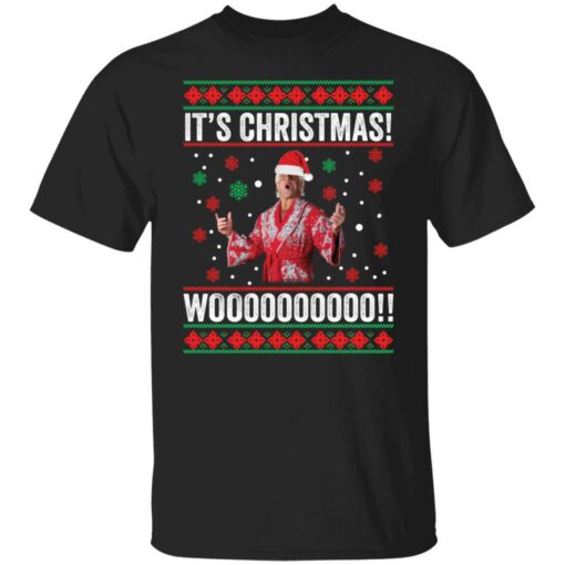 Ric Flair it's Christmas woooooooooo Christmas sweater $19.95