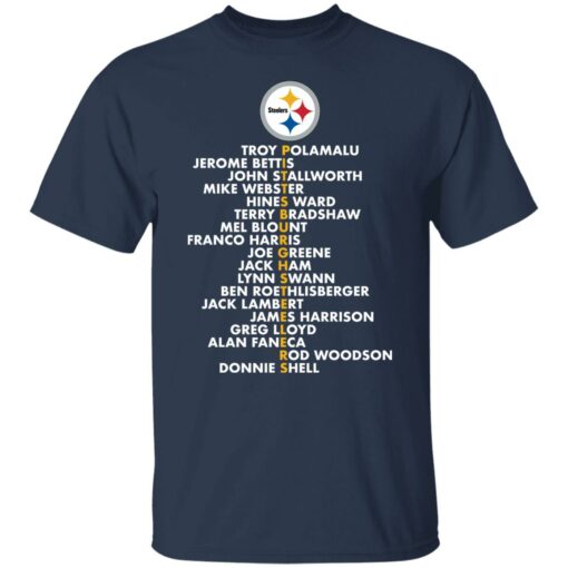 Steelers troy polamalu jerome bettis john stallworth mike shirt $19.95 redirect12082021061233 7