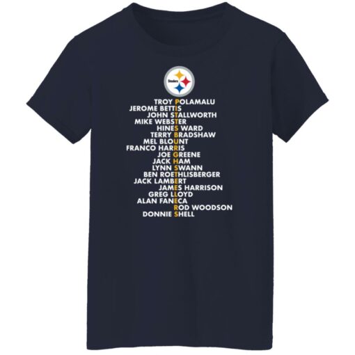 Steelers troy polamalu jerome bettis john stallworth mike shirt $19.95 redirect12082021061233 9