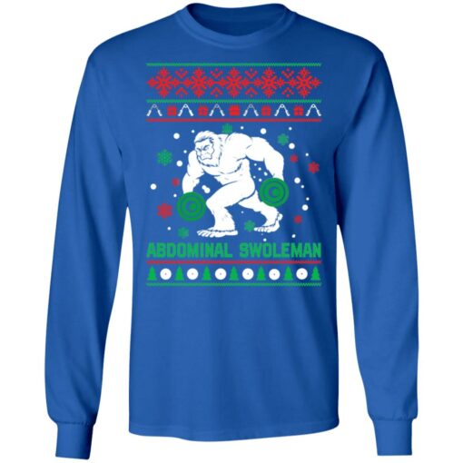 Abdominal swoleman Christmas sweater $19.95 redirect12082021231230 1