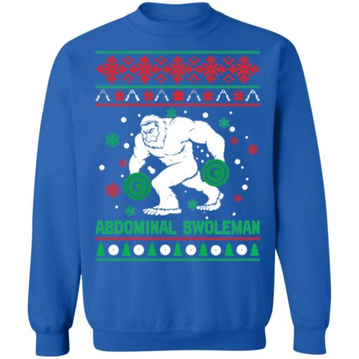 Abdominal swoleman Christmas sweater $19.95 redirect12082021231230 8