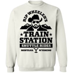 Rip Wheeler train station shuttle rides montana wyoming shirt $19.95