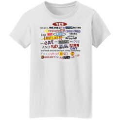 Yes i am just a wideyed girl so stop putting pressure shirt $19.95