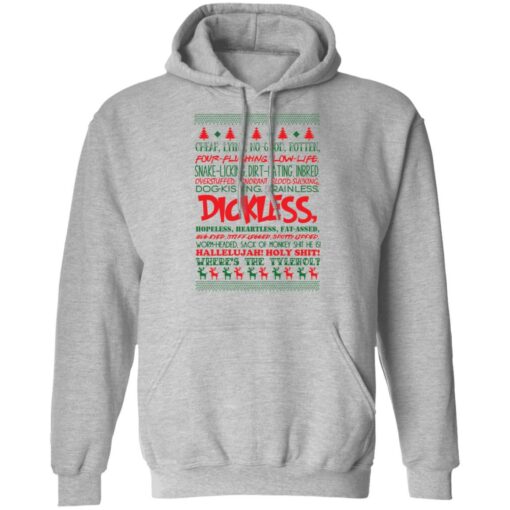 Cheap lying no good rotten four flushing low life Christmas sweater $19.95 redirect12092021231239 11