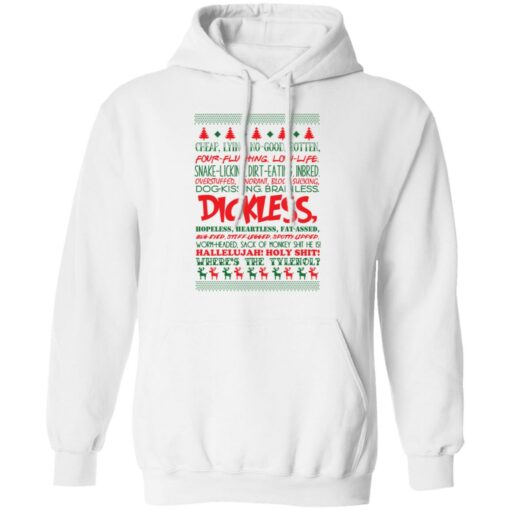 Cheap lying no good rotten four flushing low life Christmas sweater $19.95