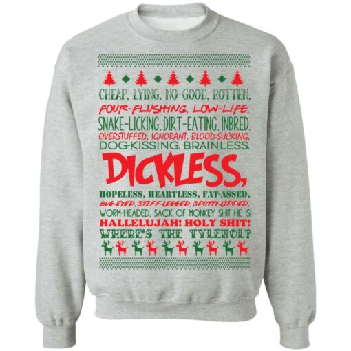Cheap lying no good rotten four flushing low life Christmas sweater $19.95 redirect12092021231239 13