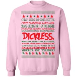 Cheap lying no good rotten four flushing low life Christmas sweater $19.95 redirect12092021231239 16
