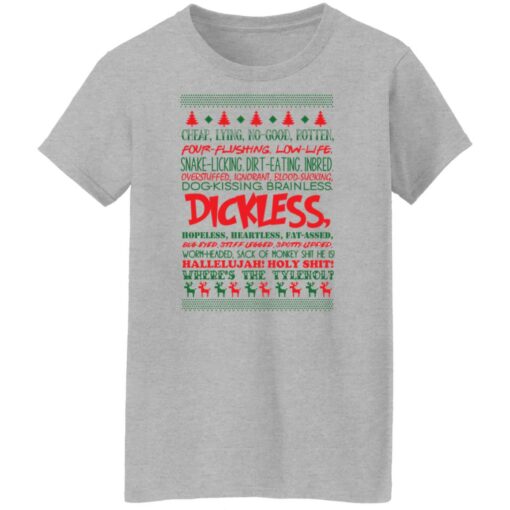 Cheap lying no good rotten four flushing low life Christmas sweater $19.95 redirect12092021231239 20