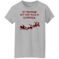 My Pancreas got run over by a reindeer shirt $19.95