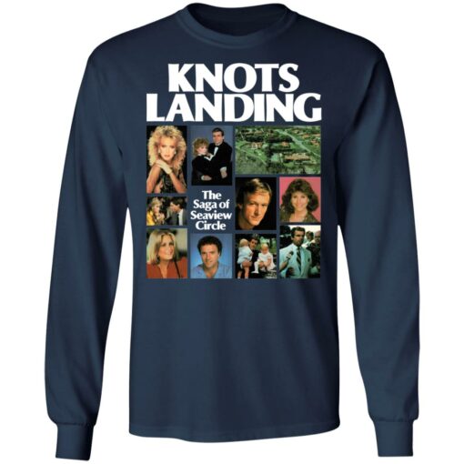 Knots Landing the saga of seaview circle shirt $19.95