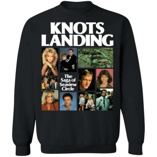 Knots Landing the saga of seaview circle shirt $19.95