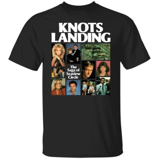 Knots Landing the saga of seaview circle shirt $19.95