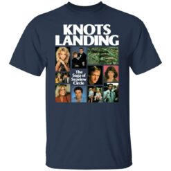 Knots Landing the saga of seaview circle shirt $19.95