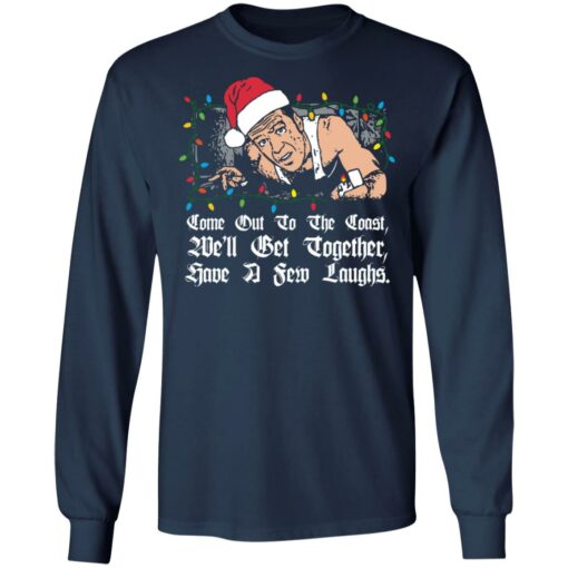 John Mcclane come out to the coast we'll get together Christmas sweater $19.95