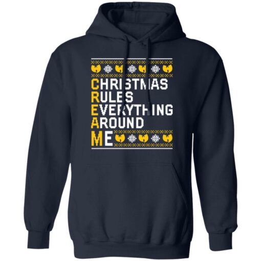 Christmas rules everything around me Christmas sweater $19.95