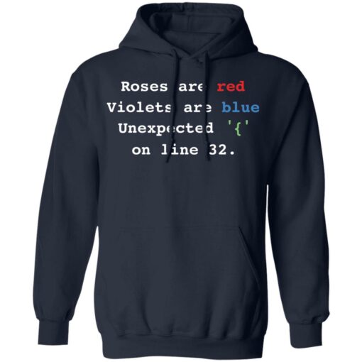 Roses are red Violets are blue unexpected on line 32 shirt $19.95 redirect12132021221248 3
